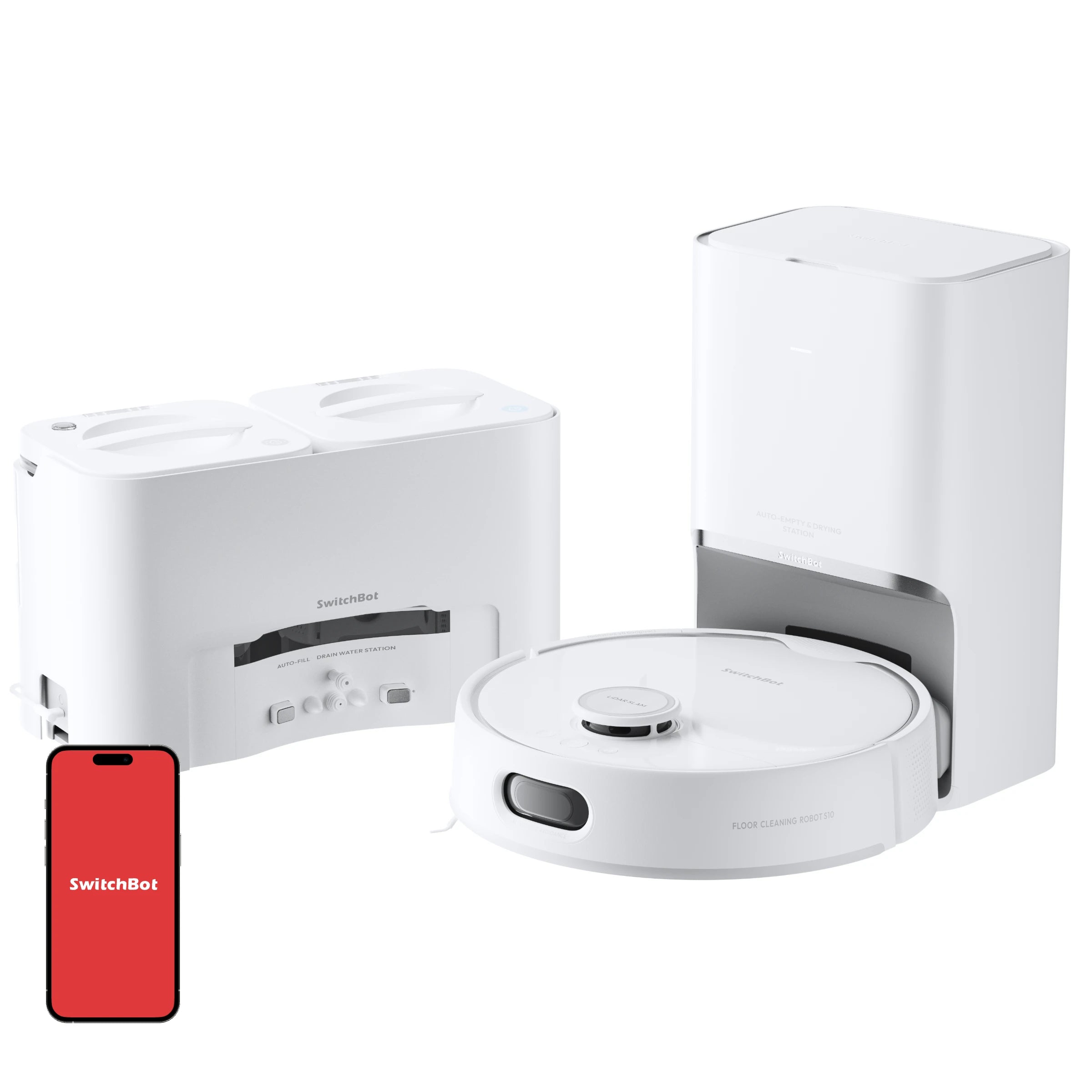 SwitchBot お掃除ロボットS10