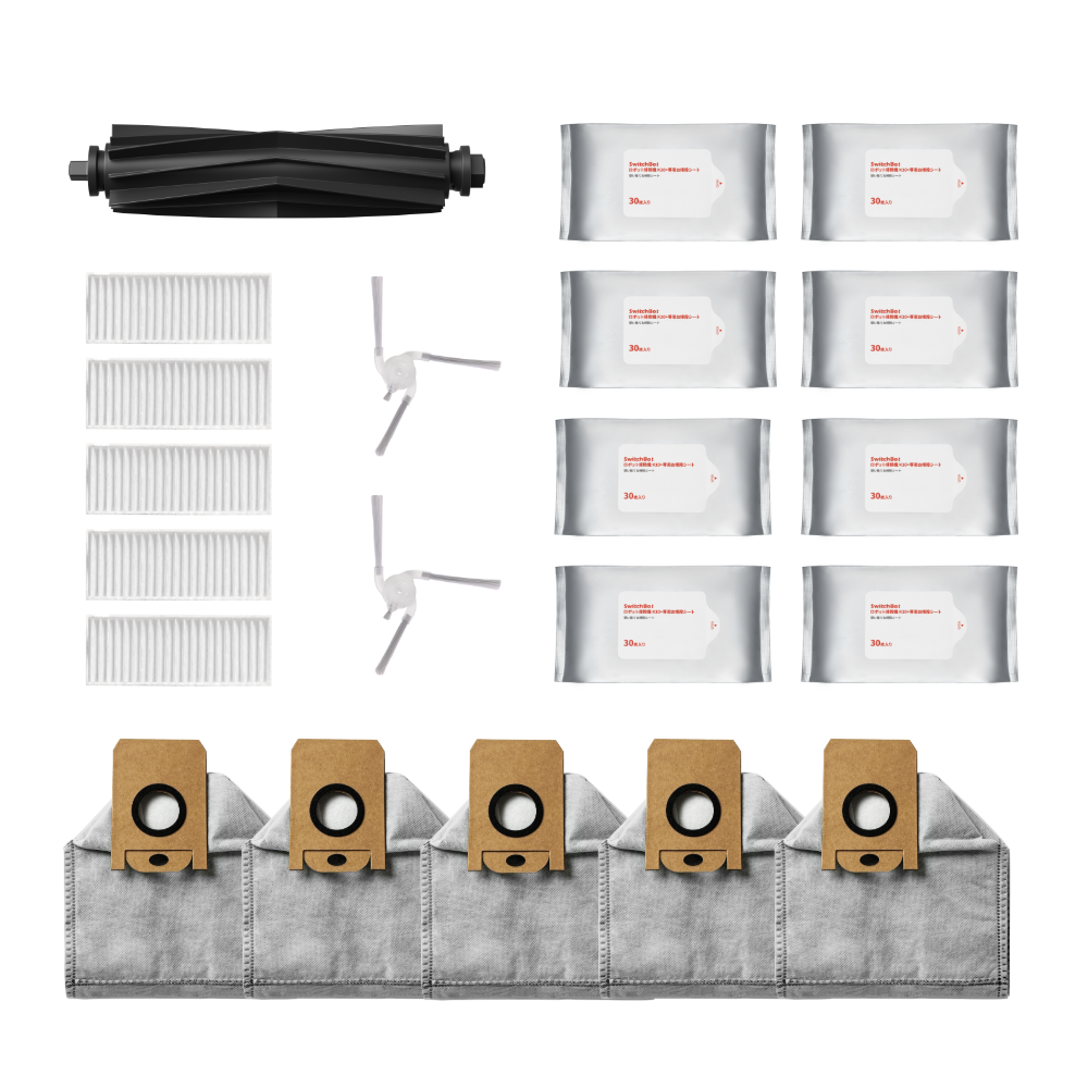 SwitchBot ロボット掃除機K10+ Pro 専用一年分アクセサリー 消耗品 SwitchBot ロボット掃除機K10+ Pro 専用一年分アクセサリー 消耗品