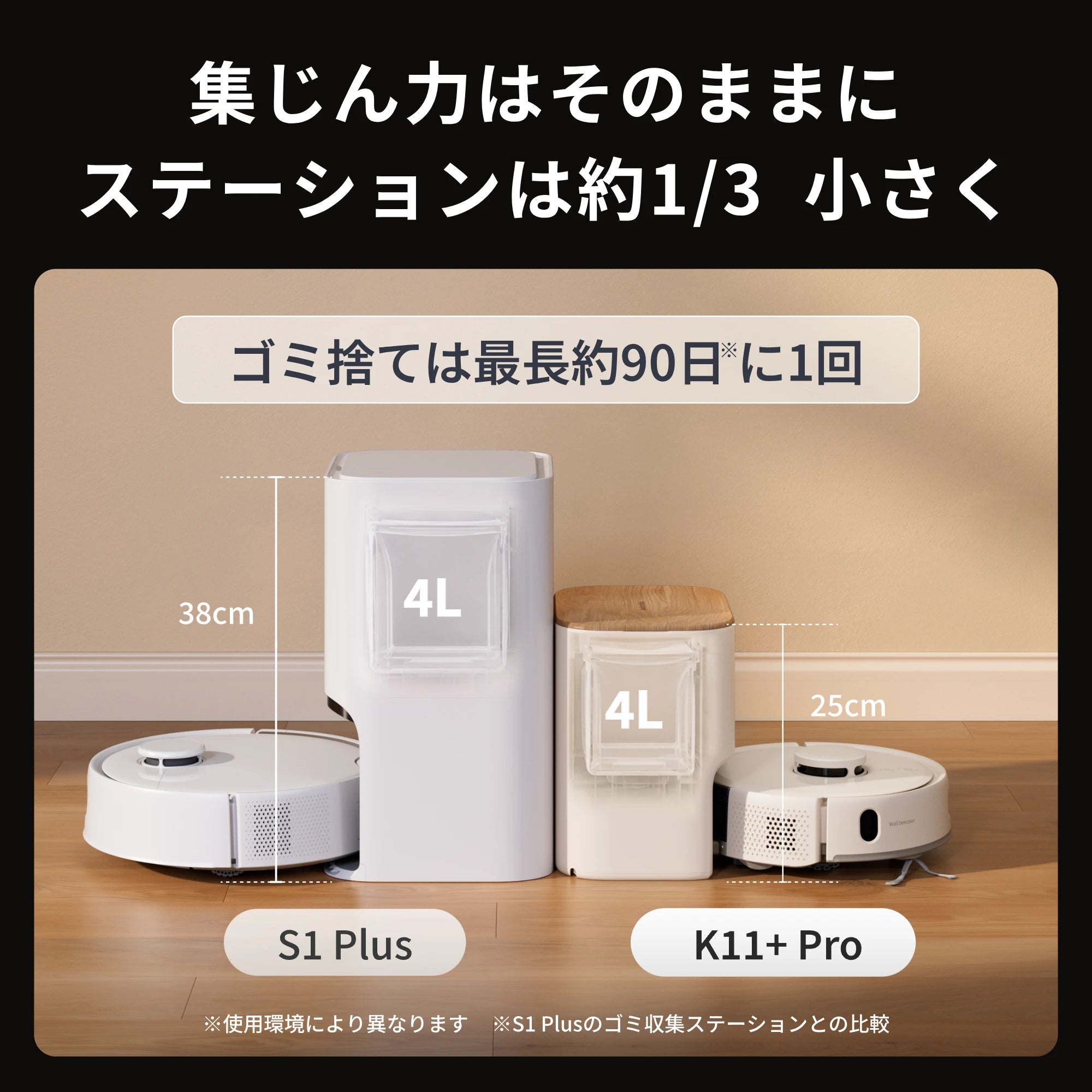 SwitchBot ロボット掃除機 K11+ Pro