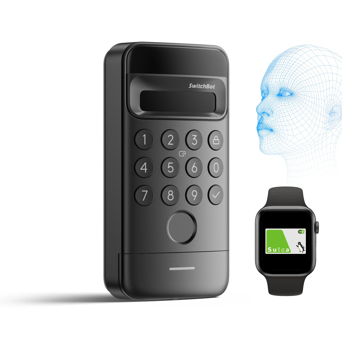 SwitchBot 顔認証パッド | あなたの顔が世界でたったひとつの鍵 SwitchBot 顔認証パッド | あなたの顔が世界でたったひとつの鍵