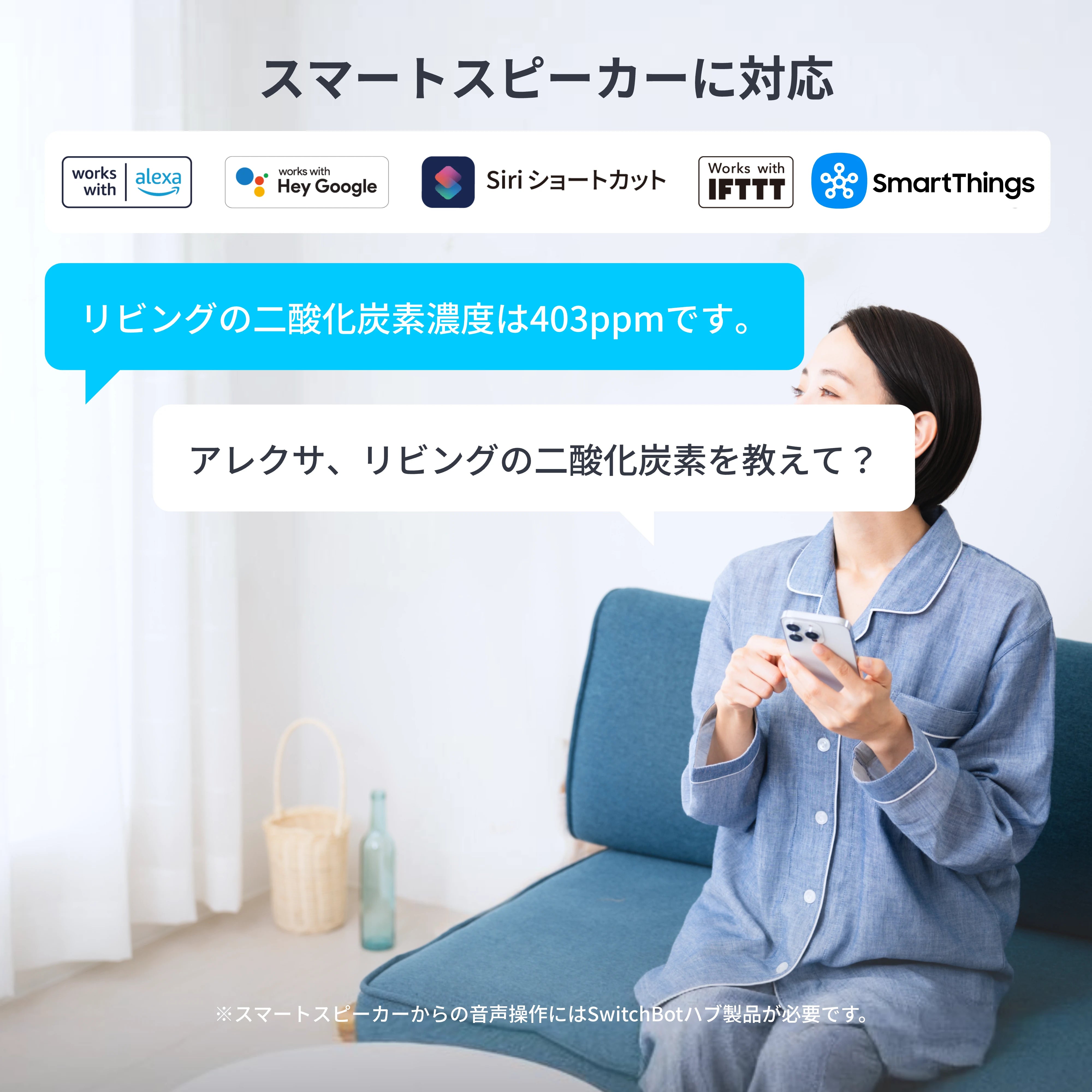 SwitchBot CO2センサー(温湿度計)