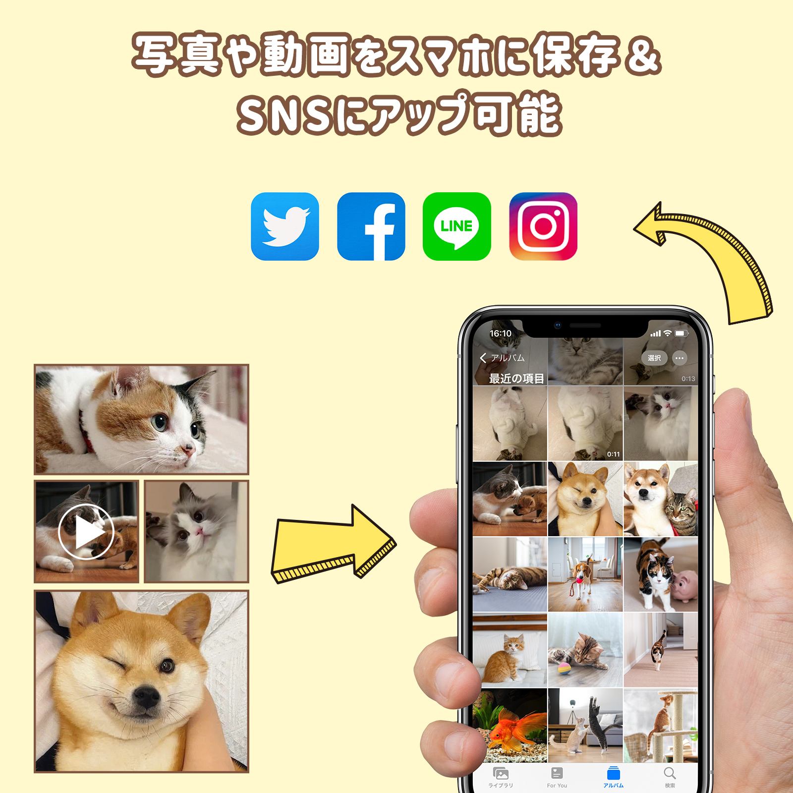 SwitchBot 見守りカメラ 3MP わんボット SwitchBot 見守りカメラ 3MP わんボット