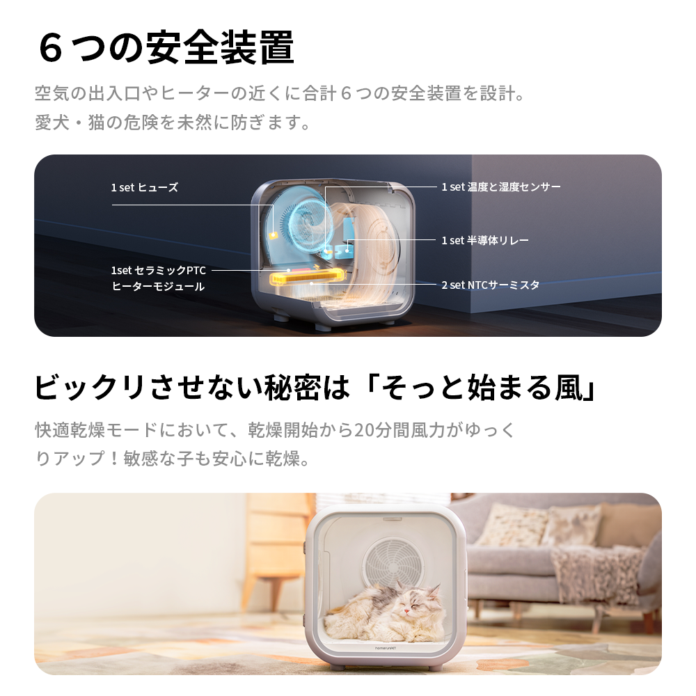 homerunPET Dryboシリーズ ペットドライヤーハウス