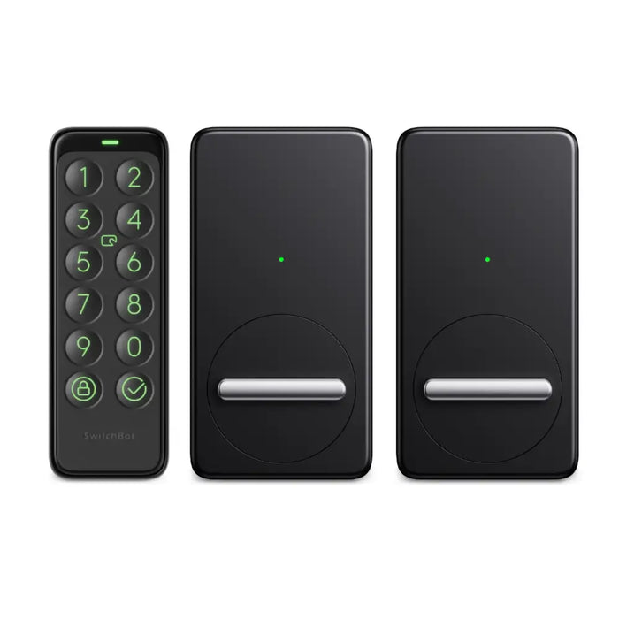SwitchBot スマートロック2個、指紋認証パッド、MIWA U1 2個-