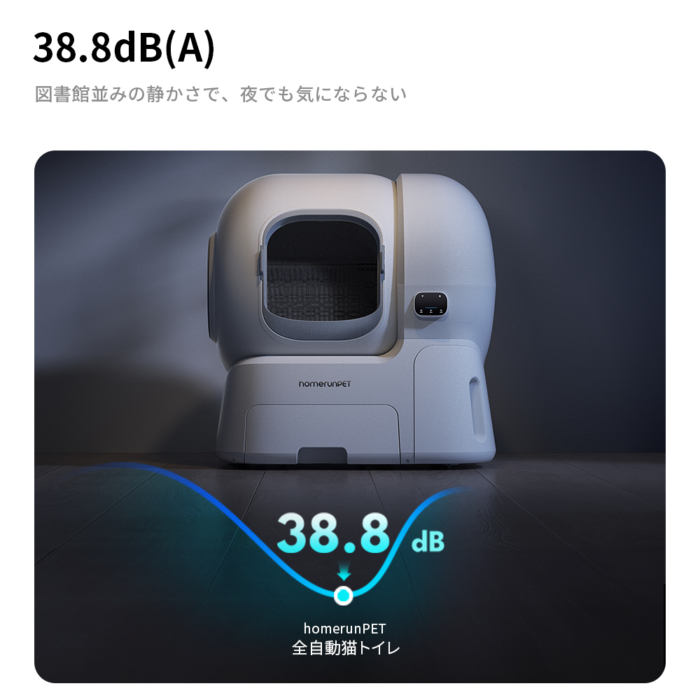 homerunPET 全自動猫トイレ　Loobo Max