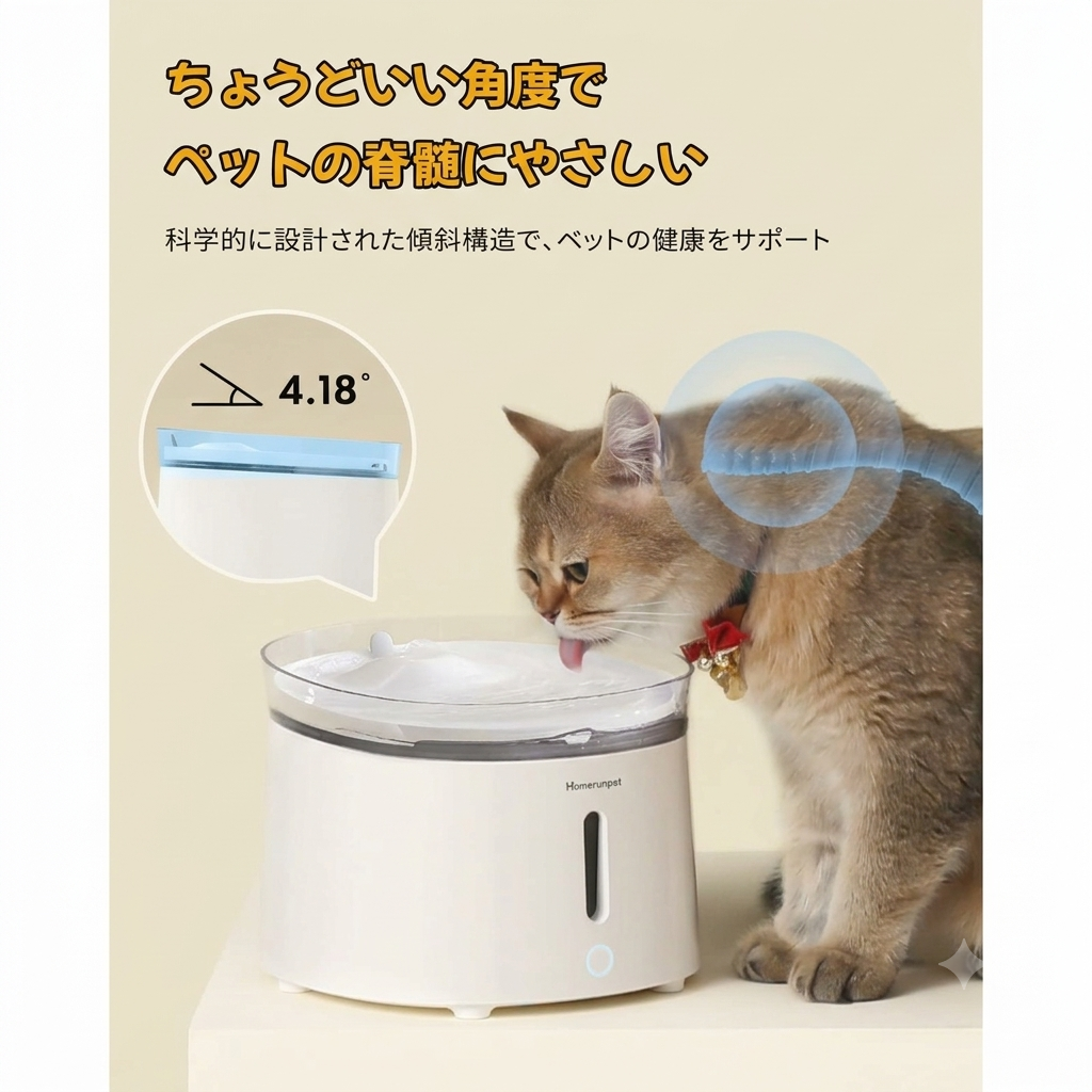 homerunPET ペットウォーターファウンテン