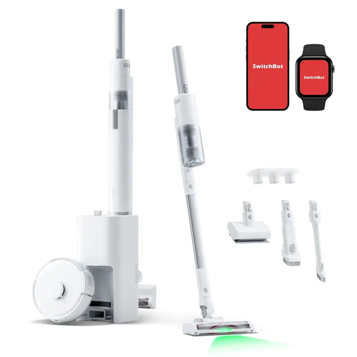 SwitchBot ロボット掃除機 K10＋Pro Combo | ロボット+スティックが1つのステーションに – SwitchBot (スイッチボット )