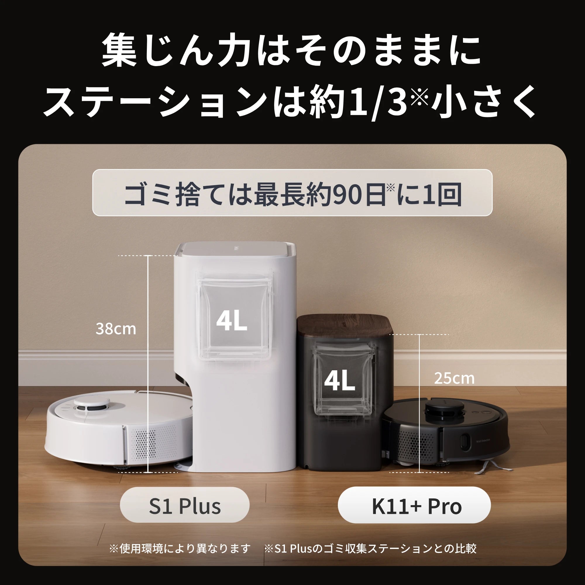 SwitchBot ロボット掃除機 K11+ Pro