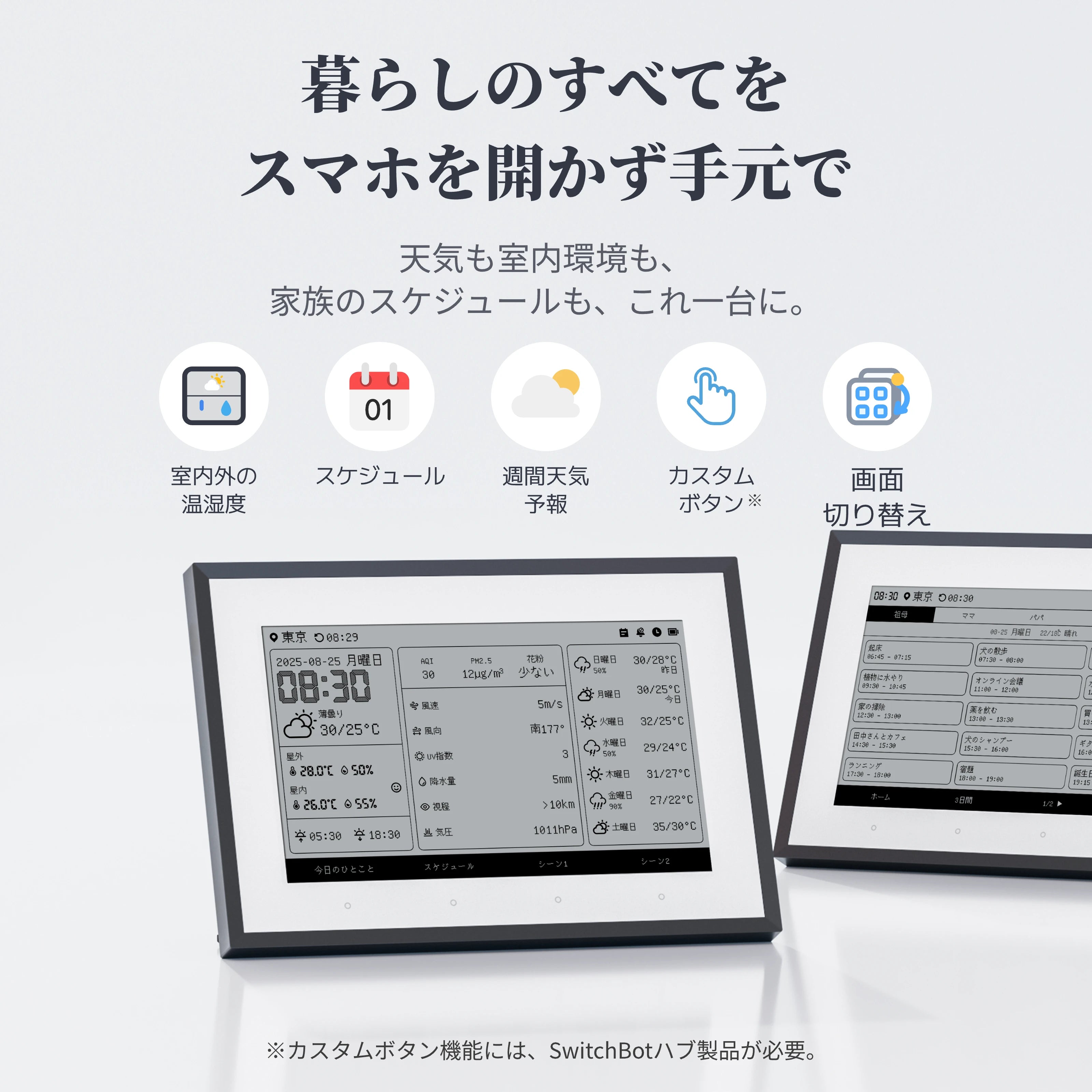 SwitchBot スマートディリーステーション