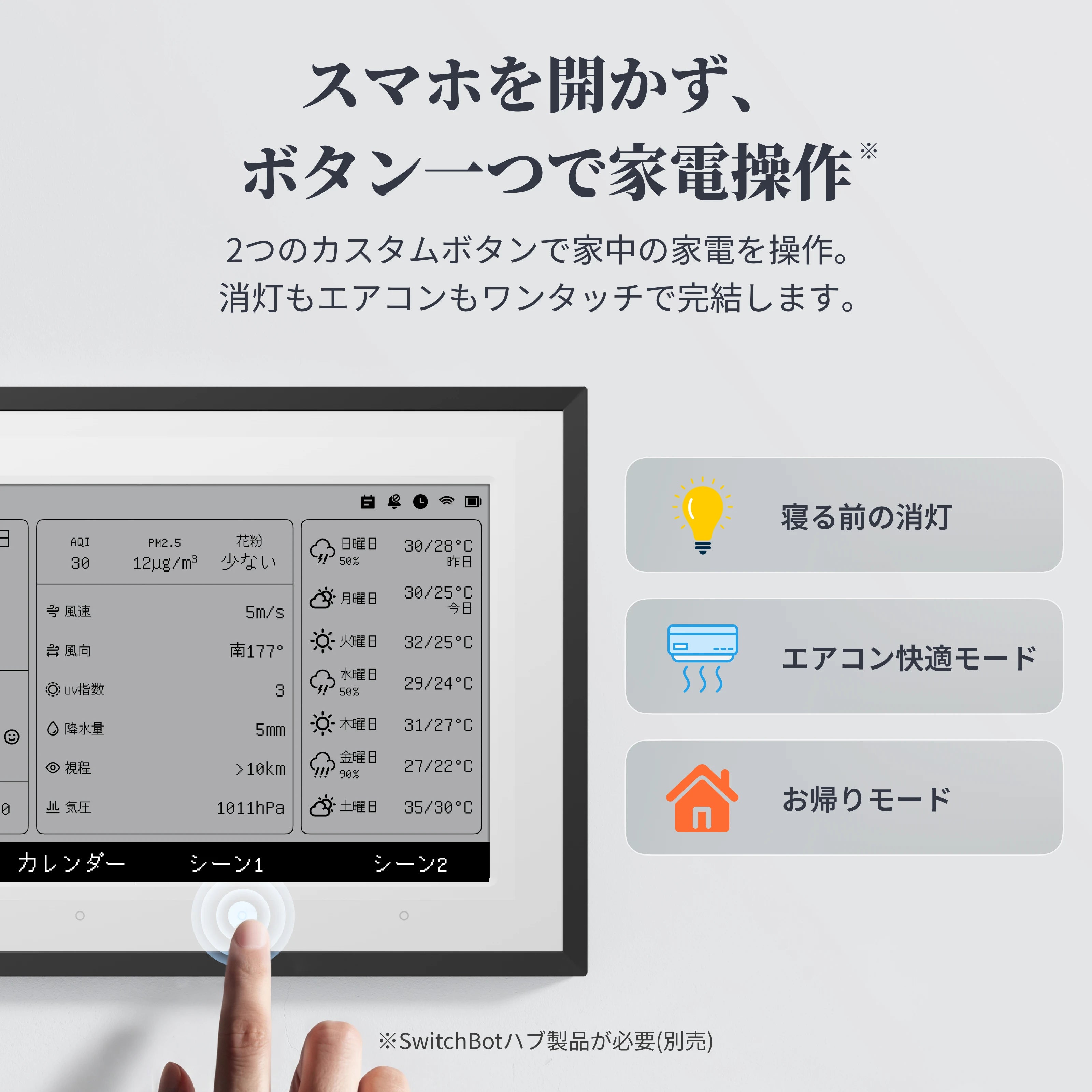 SwitchBot スマートデイリーステーション