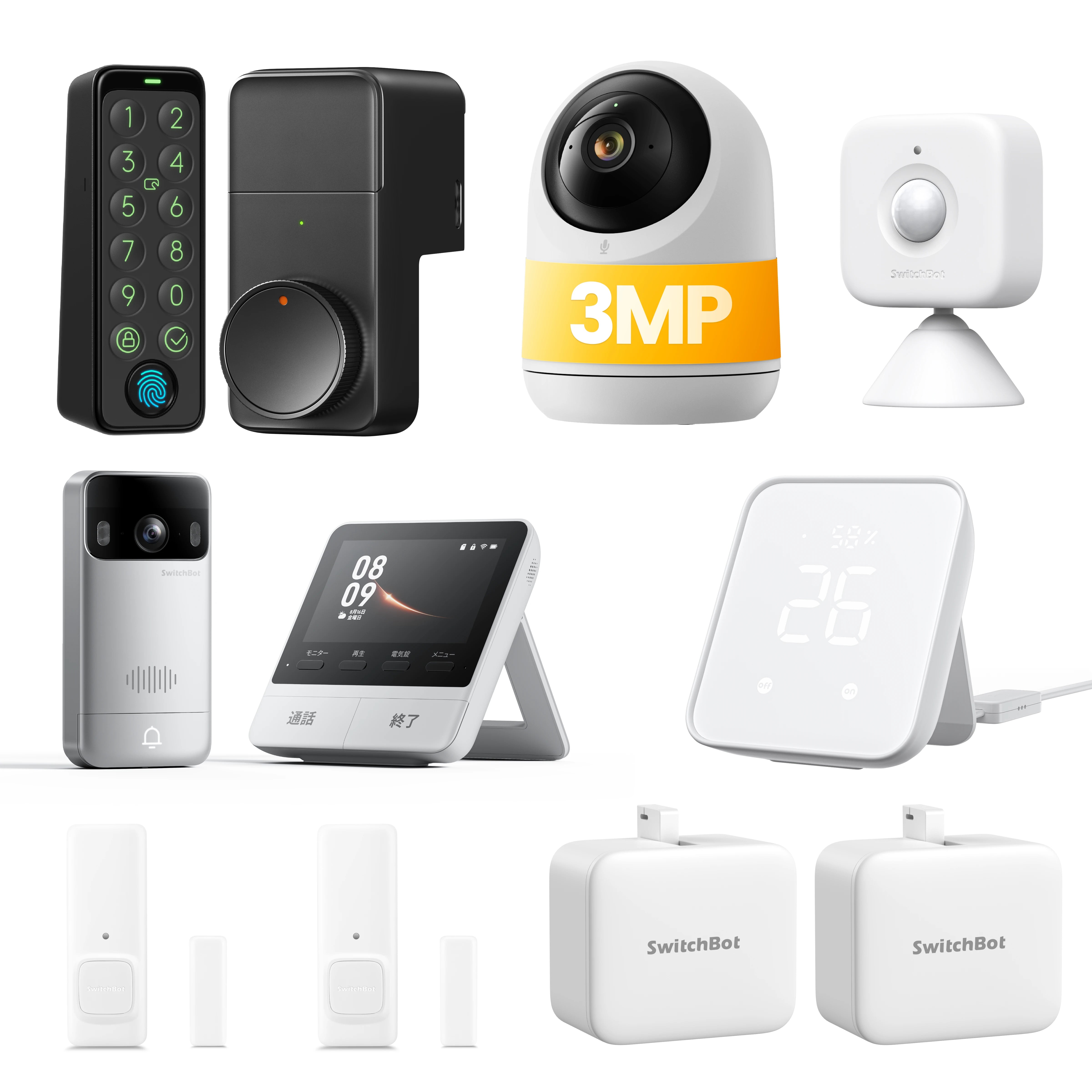 SwitchBot エントランスから完全キーレスセット