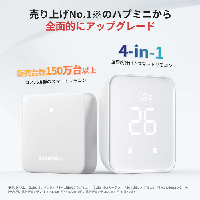 switch bot hub2 スイッチボットハブ2 スマートリモコン