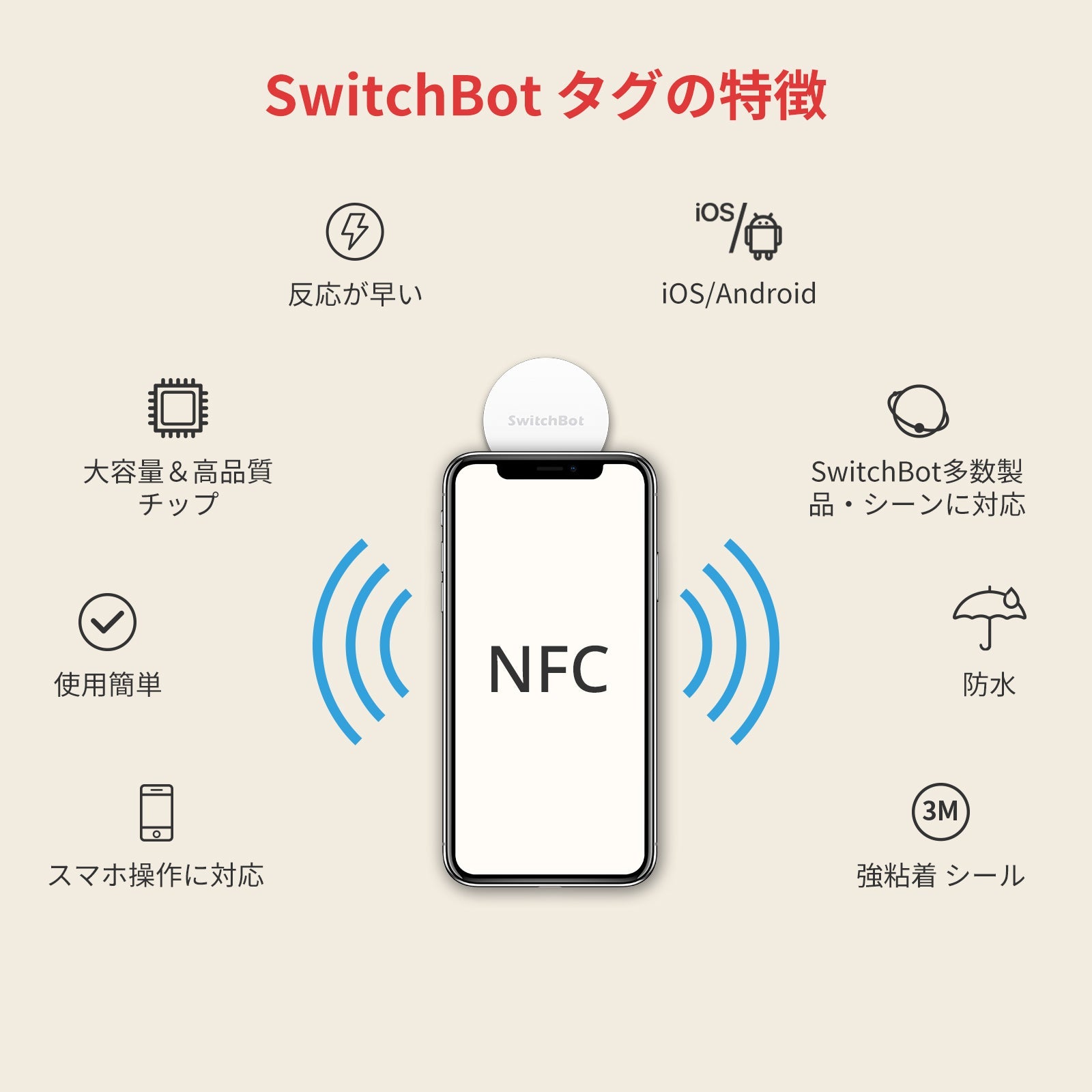 SwitchBotタグ SwitchBot（スイッチボット） 